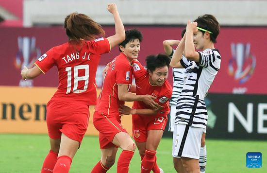 China beat S. Korea in AFC Women