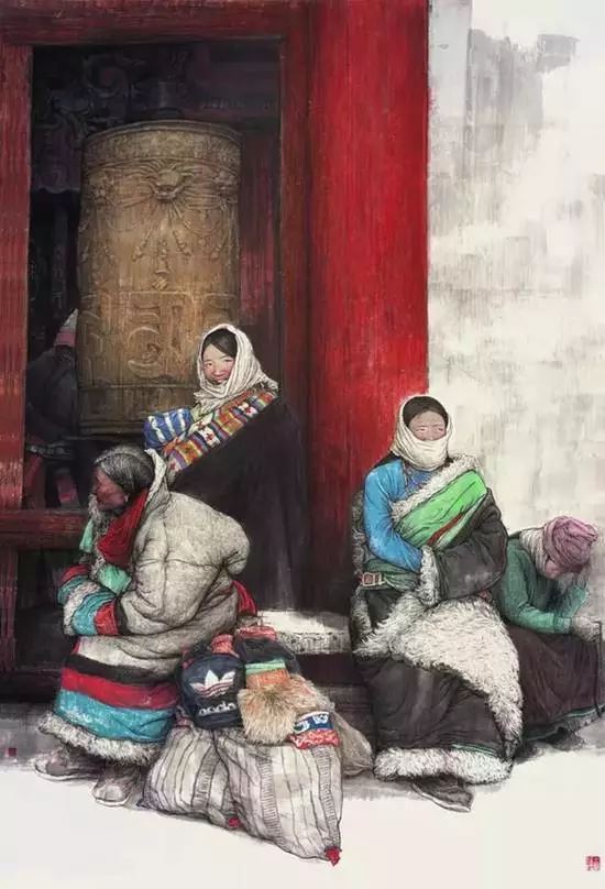 当代最具收藏价值的人物画家――杨光利