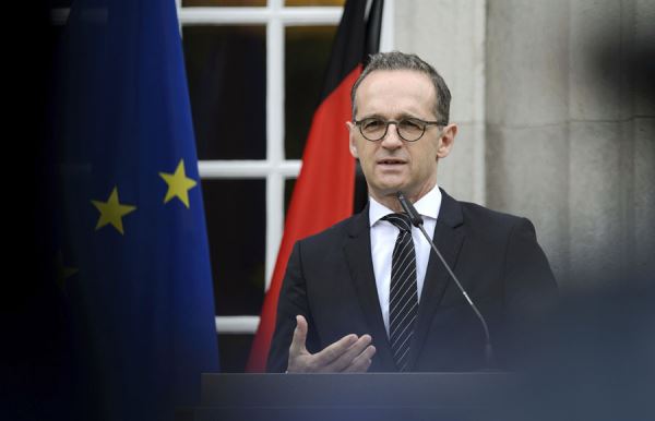 German Foreing Minister Heiko Maas [File Photo: AP/Sina Schuldt]