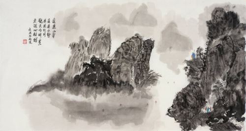 中国著名书画艺术家李牧遥作品闪耀艺术星空