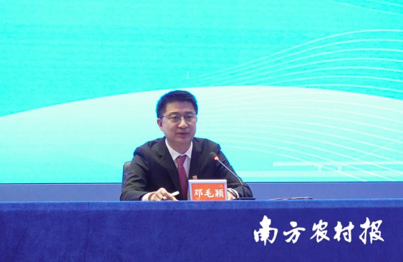 广州市政府副秘书长、市规划和自然资源局局长邓毛颖。