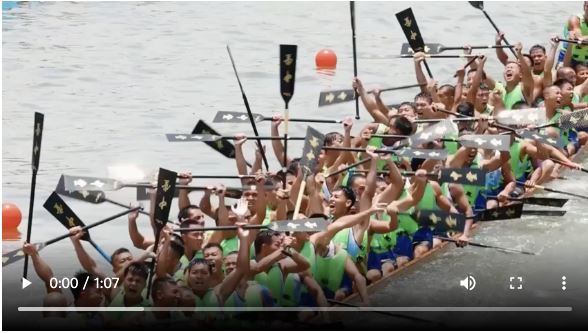 【大美广东·葡语】A solidariedade ajuda a equipa de barcos-dragão da cidade de Zhongtang a sagrar-se campeã 解