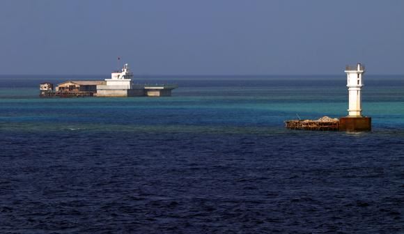 菲称中国在南海美济礁清淤：工程“相当可观”