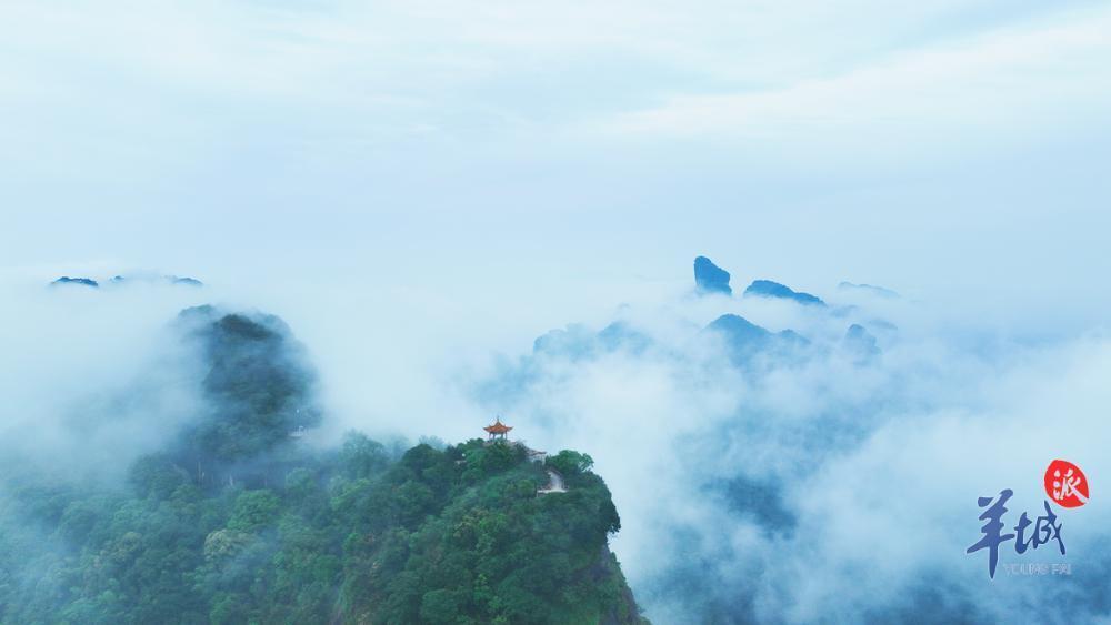 【大美广东·葡语】Vamos apreciar o mar de nuvens na montanha Danxia em Shaoguan! 韶关丹霞山再现云海，一起来感受丹霞之美